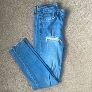 Topshop Moto distressed jeans